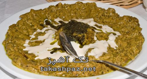 لیست غذا برای شام ساده